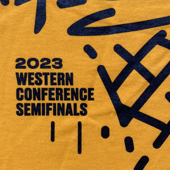 Golden State Warriors 2023 Western Conference Semifinals T-Shirt - Picture 3 of 5